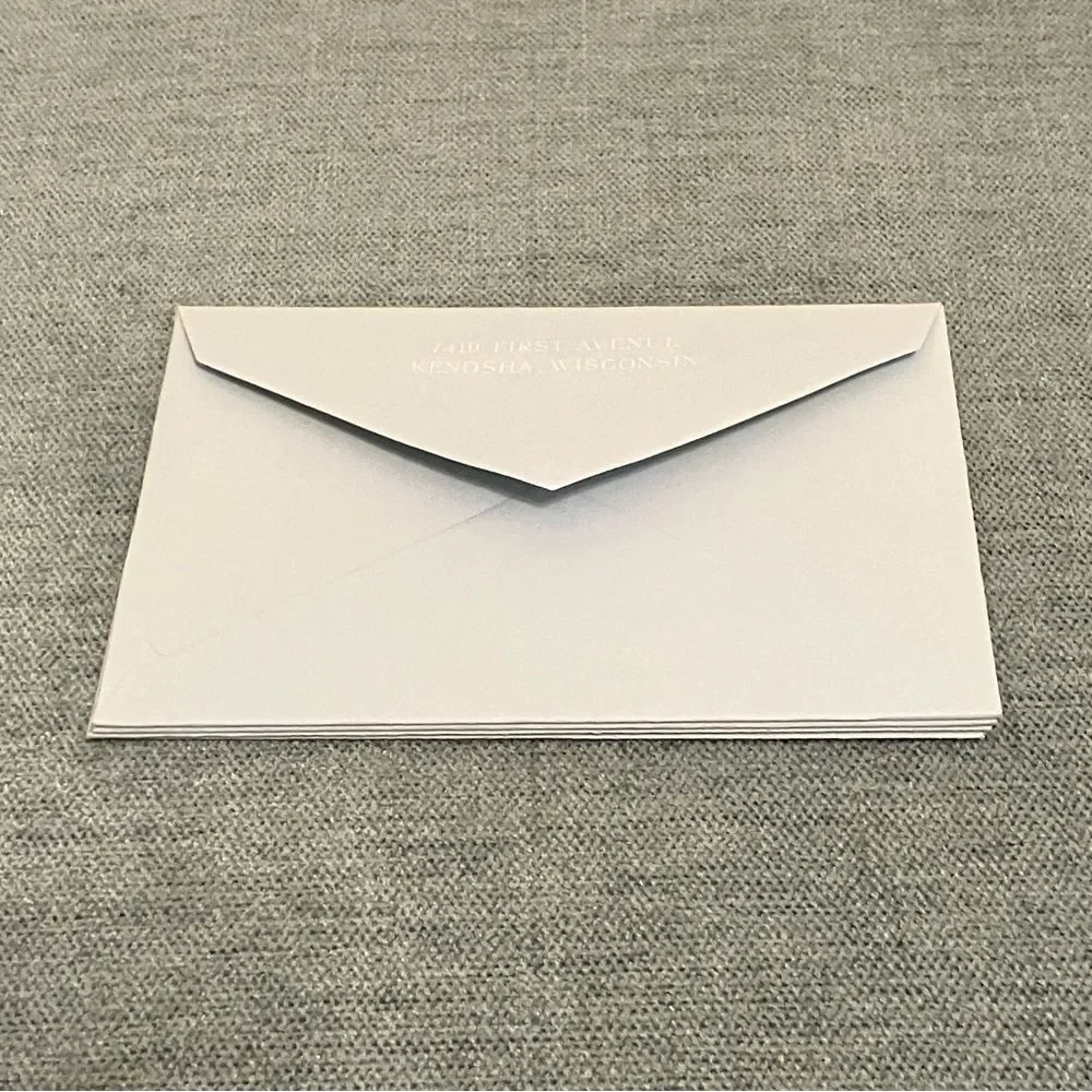 10 Blue Envelopes